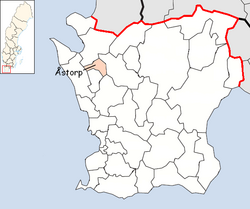 Åstorp Municipality in Scania County
